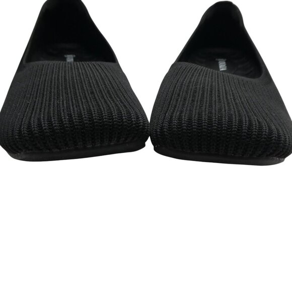 Vivaia Margot Wedge Pro Black Square Toe Wedge Heel Shoes Womens 41.5 US 10 - Picture 8 of 14